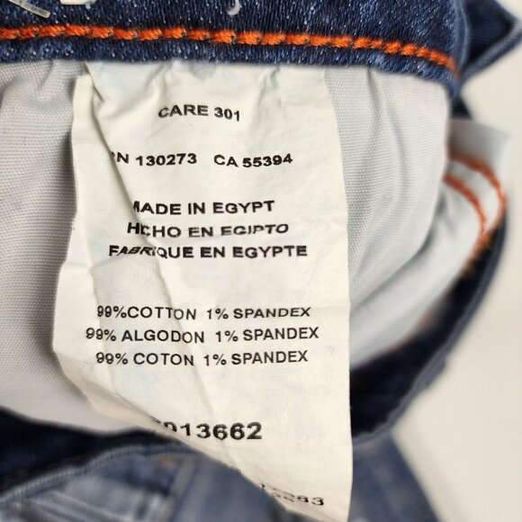 Lee Jeans Mens 34x32 Blue Straight Fit Comfort Stretch Denim NWT - Picture 11 of 12